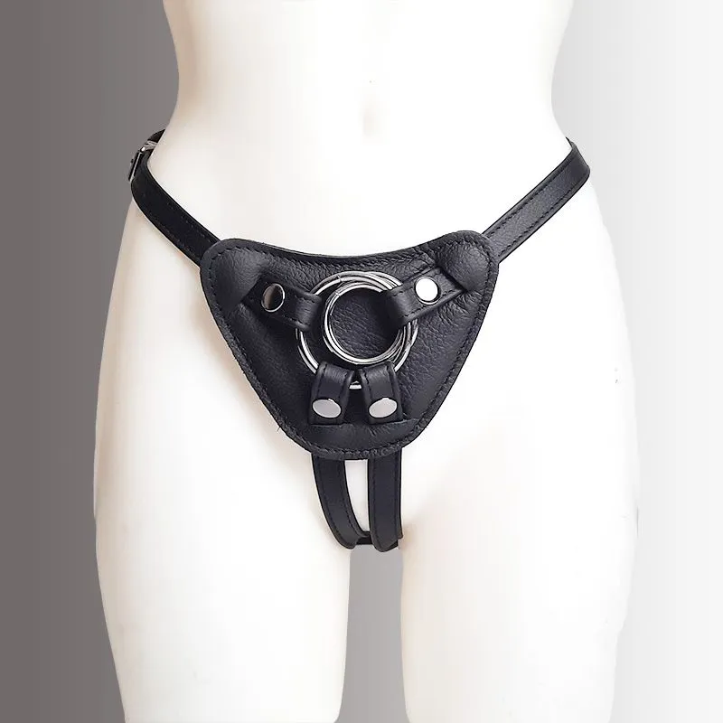 The Sinners Harnais Pour Gode-ceinture Avec Plastron Amovible - Cuir Souple Noir 7 The Sinners Harnais Pour Gode-ceinture Avec Plastron Amovible - Cuir Souple Noir – Image 5