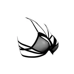 E.L.F. Zhou London Soutien-gorge En Soie Et Tulle - Dahlia - Strappy Soft Bra 9 E.L.F. Zhou London Soutien-gorge En Soie Et Tulle - Dahlia - Strappy Soft Bra -Lingerie Soldes Boutique strappy bra 2