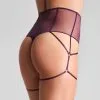 Maison Close String Taille Haute - L'Amoureuse - Orchidée Violette