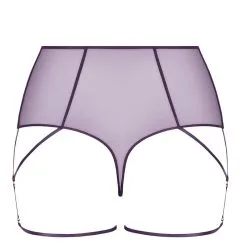 Maison Close String Taille Haute - L'Amoureuse - Orchidée Violette 11 Maison Close String Taille Haute - L'Amoureuse - Orchidée Violette -Lingerie Soldes Boutique string haut l amoureuse orchidee 5