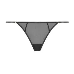 Maison Close Mini String - L'Amoureuse - Dahlia Noir -Lingerie Soldes Boutique string l amoureuse dahlia 3
