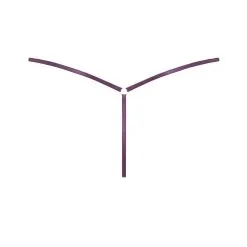 Maison Close Mini String - L'Amoureuse - Orchidée Violette -Lingerie Soldes Boutique string l amoureuse orchidee 4