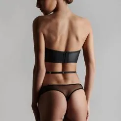 Maison Close String Avec Lanières - Chambre Noire Or