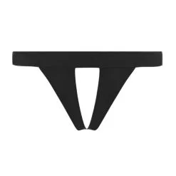 Maison Close String Ouvrable - Noir - Tapage Nocturne 9 Maison Close String Ouvrable - Noir - Tapage Nocturne -Lingerie Soldes Boutique string ouvert tapage nocturne 4