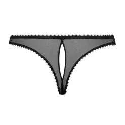 Maison Close String Ouvrable - Accroche Coeur -Lingerie Soldes Boutique string ouvrable accroche coeur 4 1