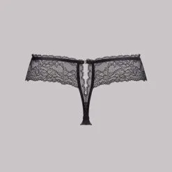 Maison Close String Tanga Ouvert - Le Petit Secret -Lingerie Soldes Boutique string tanga ouvrable ps 4