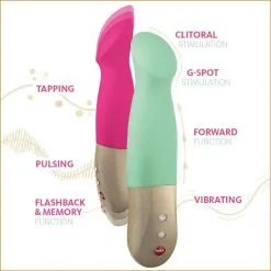 Fun Factory Vibromasseur Avec Pulsations Sundaze - Rose -Lingerie Soldes Boutique sundaze 2 1