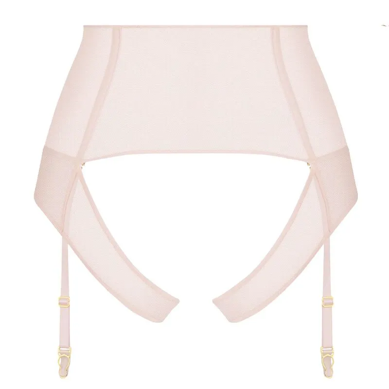 Maison Close Tanga Ouvert Porte-jarretelles - L'Amoureuse - Pivoine Rose 6 Maison Close Tanga Ouvert Porte-jarretelles - L'Amoureuse - Pivoine Rose – Image 4