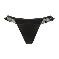 Atelier Amour Tanga En Satin Et Dentelle - Nuit à Broadway 11 Atelier Amour Tanga En Satin Et Dentelle - Nuit à Broadway -Lingerie Soldes Boutique tanga nuit a broadway 2