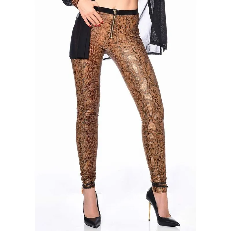 Patrice Catanzaro Tregging Imprimé Serpent - Ann 3 Patrice Catanzaro Tregging Imprimé Serpent - Ann