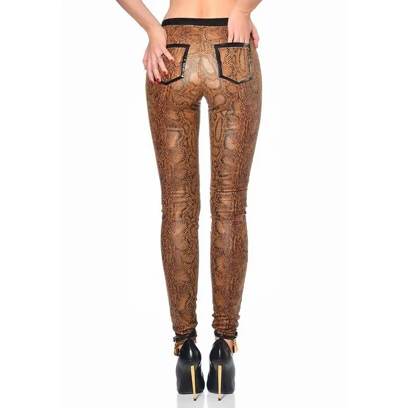 Patrice Catanzaro Tregging Imprimé Serpent - Ann 4 Patrice Catanzaro Tregging Imprimé Serpent - Ann – Image 2