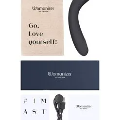 Womanizer Spécial Point G - OG - Gris Foncé -Lingerie Soldes Boutique vibromasseur womanizer og dark grey 3