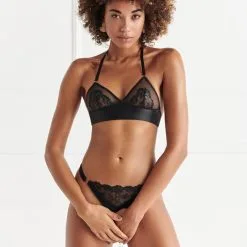 Bracli Soutien-gorge Triangle - Vienna -Lingerie Soldes Boutique vienna tanga halter bra 2