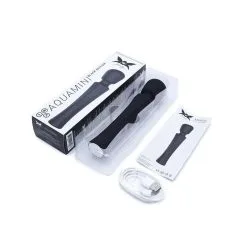 Aquawand Vibrante - Mini Wand -Lingerie Soldes Boutique wand pixey aquawand mini noire 3