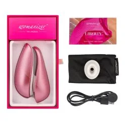 Womanizer Liberty - Rose -Lingerie Soldes Boutique wmz liberty pink packaging 3 png