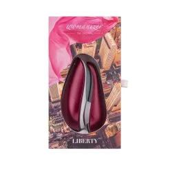 Womanizer Liberty - Rouge -Lingerie Soldes Boutique wmz liberty red packaging png 8