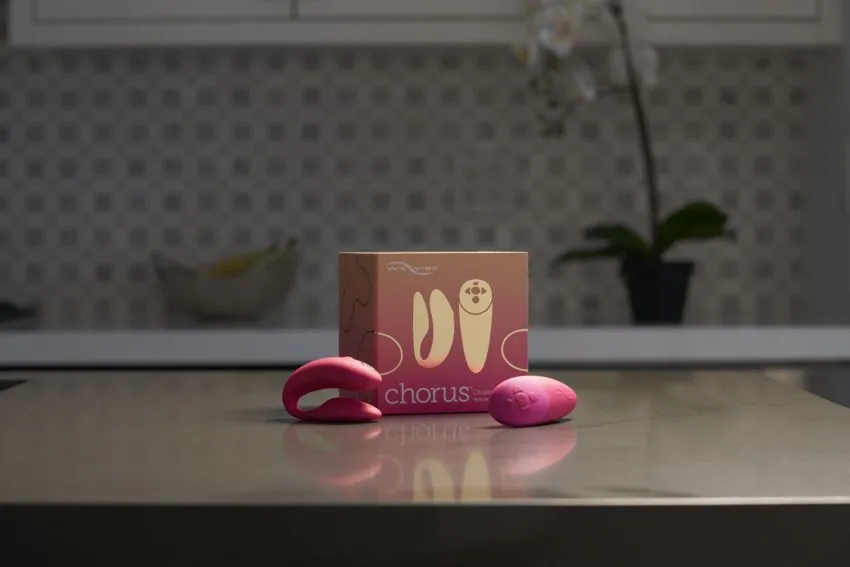We-Vibe Vibromasseur Télécommandé Pour Couple Chorus - Rose 14 We-Vibe Vibromasseur Télécommandé Pour Couple Chorus - Rose – Image 12
