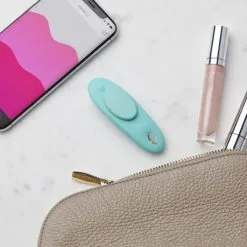 We-Vibe Galet Vibrant Aimanté Et Télécommandé Moxie - Bleu -Lingerie Soldes Boutique wvi moxie mood tif 13