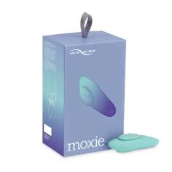 We-Vibe Galet Vibrant Aimanté Et Télécommandé Moxie - Bleu -Lingerie Soldes Boutique wvi moxie packaging box tif 4