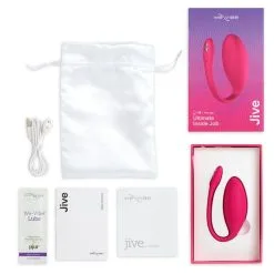 We-Vibe Oeuf Vibrant Télécommandé Jive - Rose -Lingerie Soldes Boutique wvi jive electric pink packaging 6