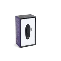 We-Vibe Galet Vibrant Aimanté Et Télécommandé Moxie - Noir -Lingerie Soldes Boutique wvi moxie satin black product image packaging 5