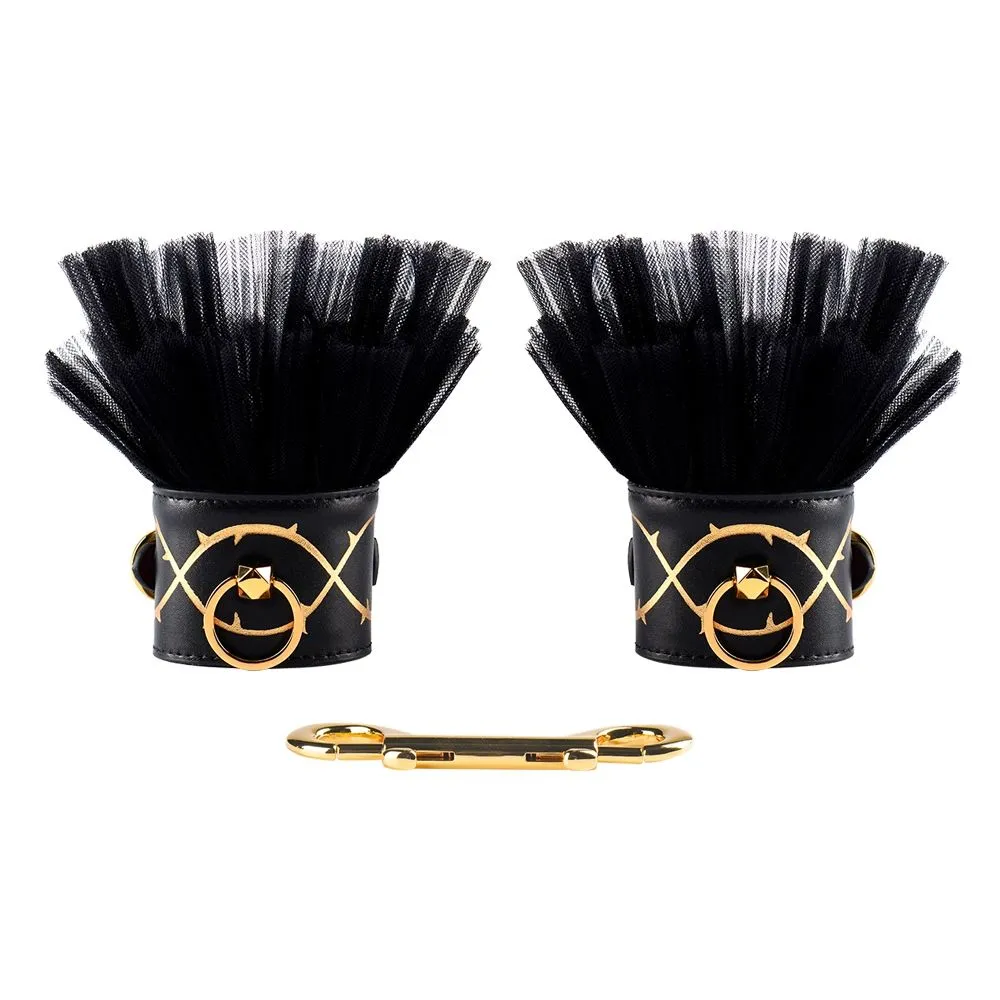 Menottes En Cuir Leather Thorn - Zalo & Upko 3 Menottes En Cuir Leather Thorn - Zalo & Upko